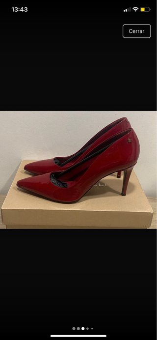 Zapato charol Martinelli rojo