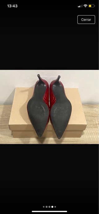Zapato charol Martinelli rojo