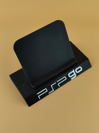 Supporto per PSP Go - Stampato in 3D con PLA