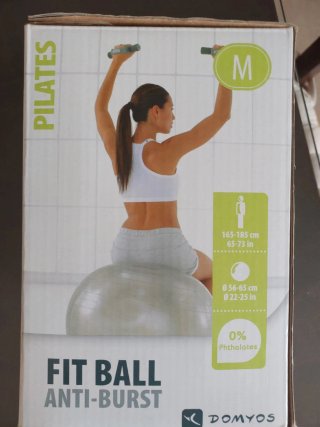 Balón Fitball Domyos Pro 65 cm Antiburst – Nuevo