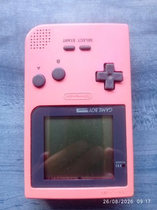 Game Boy Pocket Rosa Nintendo