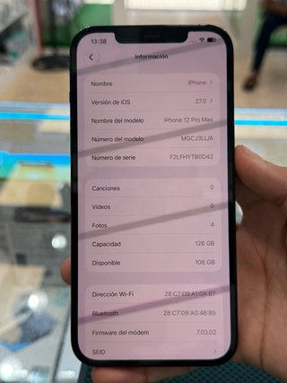iPhone 12 Pro Max 128GB Pacific Blue