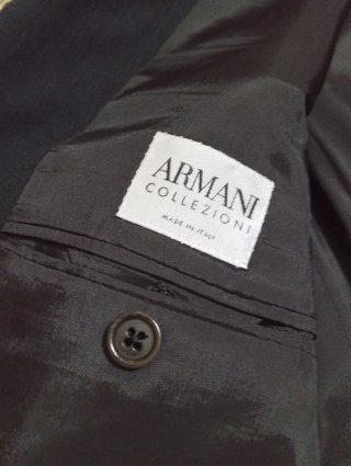 Completo Uomo Armani Collezioni Nero