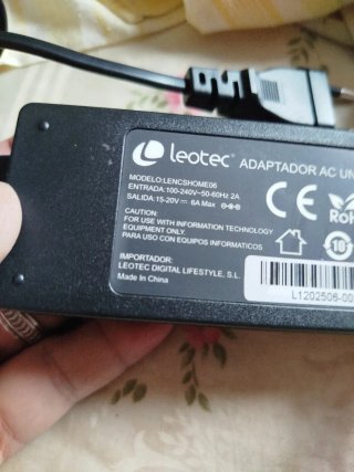 Cargador Universal LEOTEC LENCSHOME06 90W nuevo