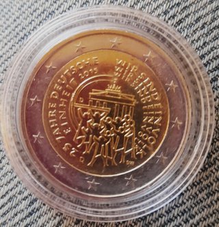 2 Euro Germania 2015 FDS moneta commemorativa