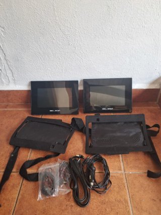 2 Pantallas Reposacabezas Coche Belson