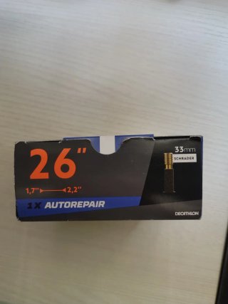 Cámara bici autorreparable 26 Decathlon