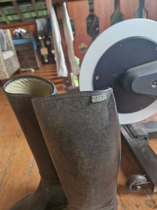 Botas Galochas Borracha Equitação