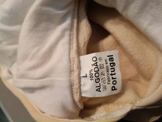 Sudadera Super Bock Beige con Capucha