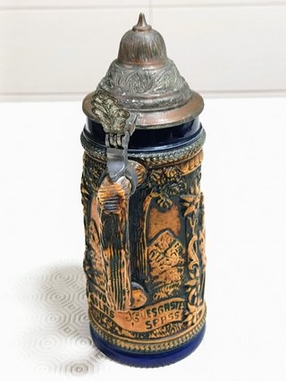 Caneco alemão de cerveja 50cl Gerz grés e estanho