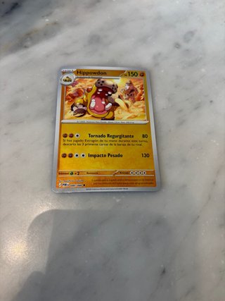 Carta Pokémon Hippowdon 150 HP