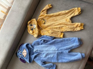 Conjuntos  Bebé Disney Eeyore Talla 6-9 Meses