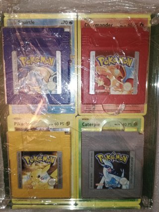 Lote Pokemon Game Boy Rojo Azul amarillo (Squirtle