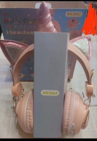 Auriculares Unicornio HiFi Wireless RGB