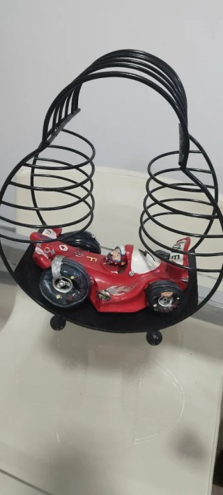 Soporte decorativo coche de carreras