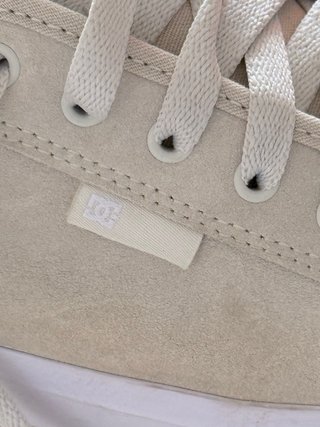Zapatillas DC Shoes Beige/Blanco Talla 42