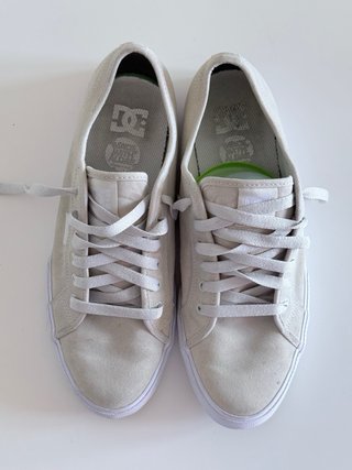 Zapatillas DC Shoes Beige/Blanco Talla 42