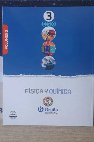 Libros 1, 2 y 3 trimestre de fyq 3 eso