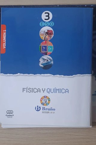 Libros 1, 2 y 3 trimestre de fyq 3 eso