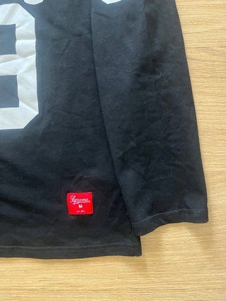 Supreme Camiseta Manga Larga Negra Talla M