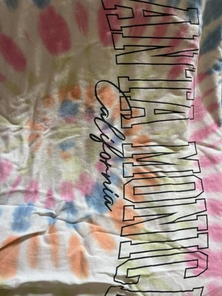 Camiseta Hollister Tie-Dye Talla XS