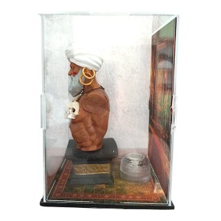 Dhalsim Street Fighter busto 3D dipinto LED