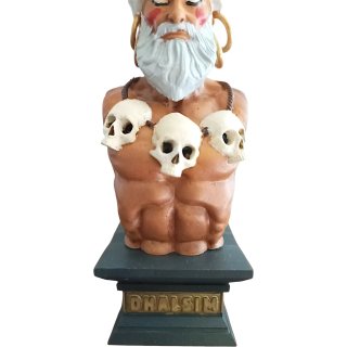 Dhalsim Street Fighter busto 3D dipinto LED