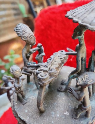 Arte Africano Bronce Figuras