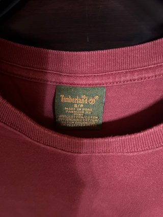 T-shirt Timberland Rossa Taglia M