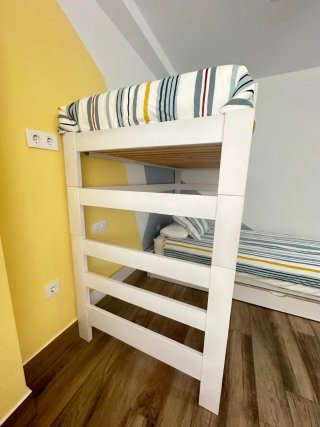 Literas 90cm  con cama nido con colchones