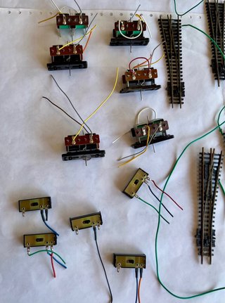 Lote PECO Escala N Varios Accesorios