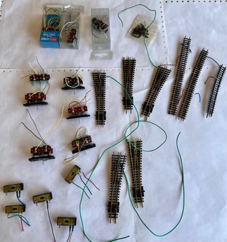 Lote PECO Escala N Varios Accesorios
