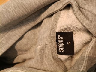 Sudadera con capucha Snipes gris
