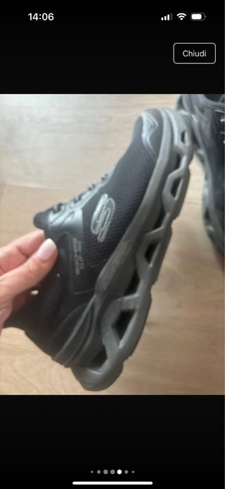 Scarpe Skechers nere n.40