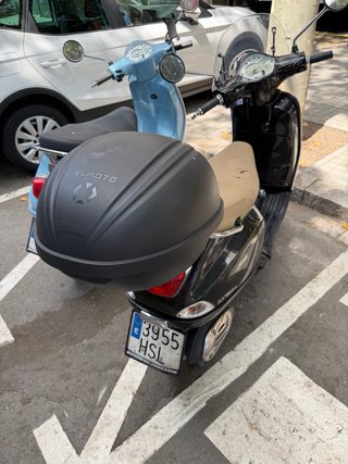 Vespa PX 125 T5 Negra y Beige