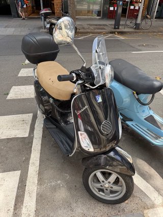 Vespa PX 125 T5 Negra y Beige