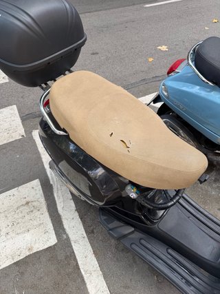 Vespa PX 125 T5 Negra y Beige