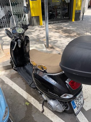 Vespa PX 125 T5 Negra y Beige
