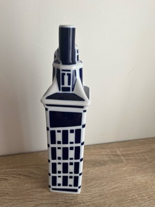 Torre de Hércules Cerámica Azul y Blanca
