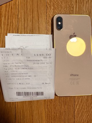 iPhone XS 64GB Oro