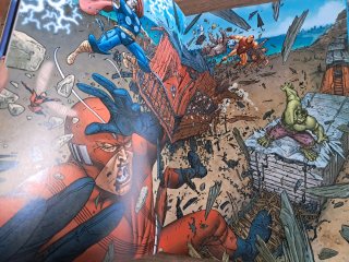 Cómic Vengadores año uno