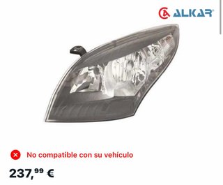 Faro Renault Megane 3
