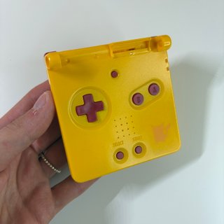 Scocca Game Boy Advance SP Pikachu