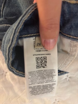 Pantalones cortos vaqueros Guess azules