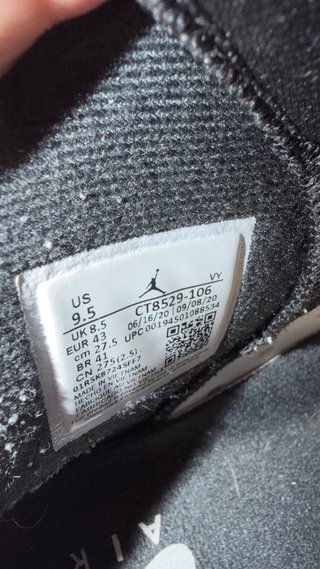 Jordan 6 Carmine Rojo Blanco