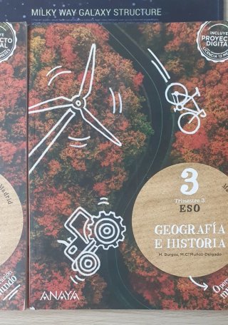 Libros de 3 trimestres de historia 3 eso
