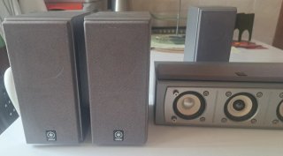 Conjunto Altavoces Yamaha Gris