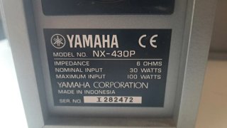 Conjunto Altavoces Yamaha Gris