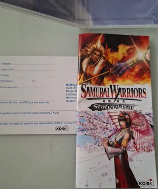 Samurai Warriors State of War PSP