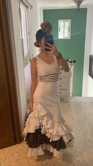 Traje Flamenca Mujer Talla M/S